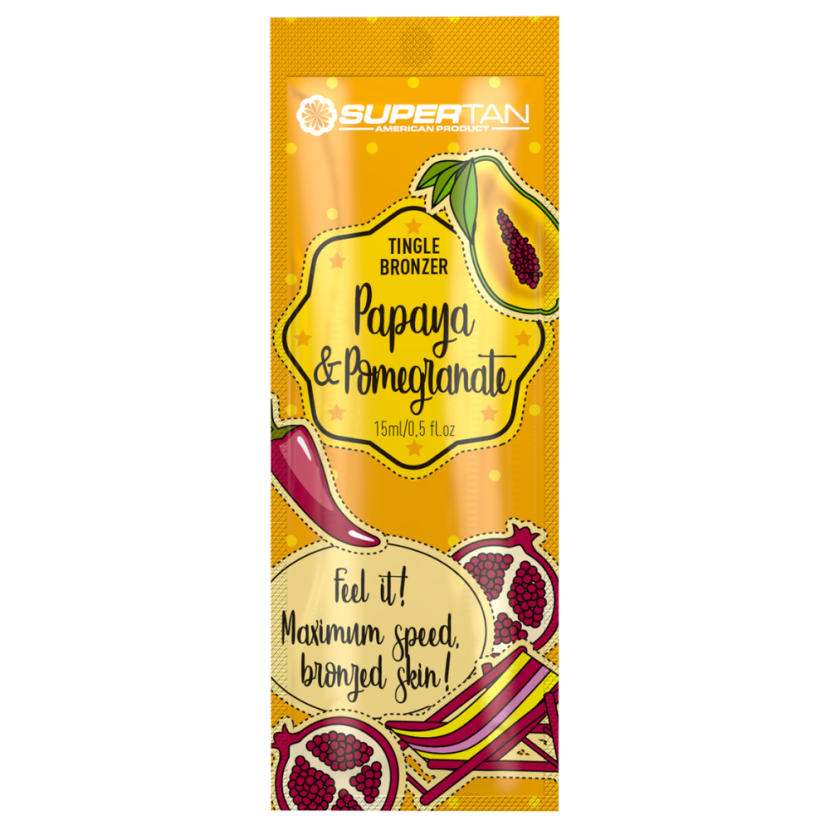 SuperTan Papaya & Pomegranate Tingiel 15ml saszetka.png