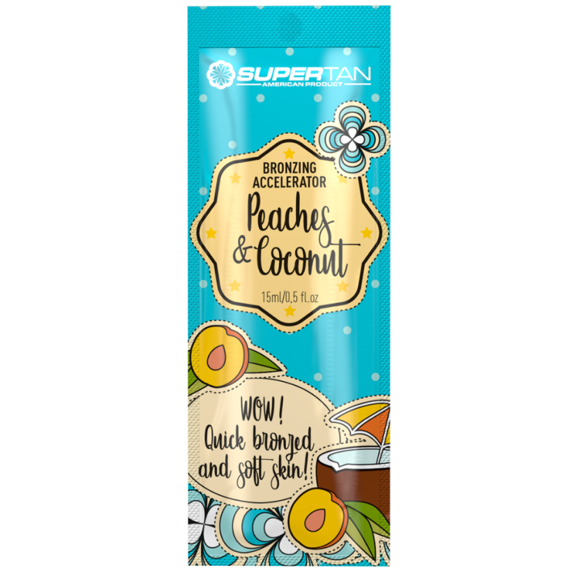 SuperTan Peaches & Coconut Bronzer 15ml saszetka.png
