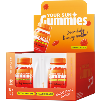 Your Sun Gummies - żelki z beta-karotenem 30x2szt.