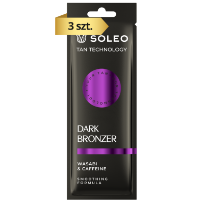 Soleo Tan Technology Dark Bronzer  3x15ml