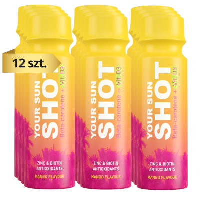 Your Sun Shot Mango z Wit. D3 12x80ml