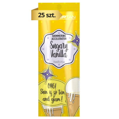 SuperTan Sugary Vanilla 20x15ml + 5 szt gratis