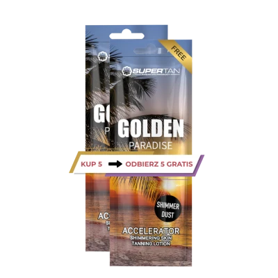 OUTLET SuperTan Golden Paradise 15ml 5 + 5 GRATIS
