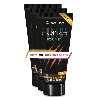 OUTLET Soleo Hunter 150ml 2 + 1 GRATIS