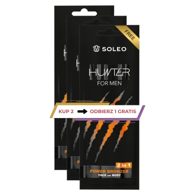 OUTLET Soleo Hunter  15ml 2 + 1 GRATIS