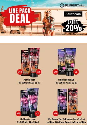 Line Pack SuperTan California PL  x 1 szt