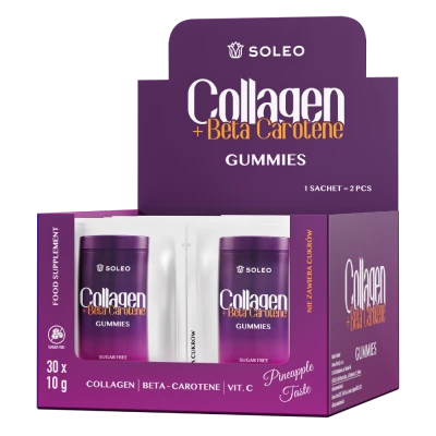 Soleo Collagen Gummies - żelki z beta-karotenem 30x2szt.
