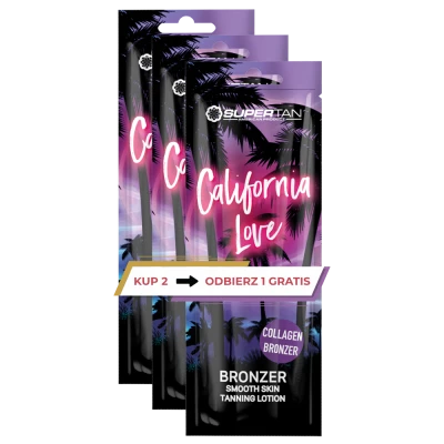 OUTLET SuperTan California Love 15ml 2 + 1 GRATIS