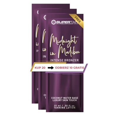 OUTLET SuperTan Midnight in Malibu 15ml 20 + 10 GRATIS