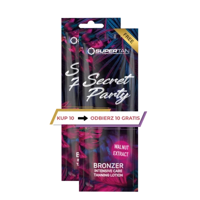 OUTLET SuperTan Secret Party 15ml 10 + 10 GRATIS