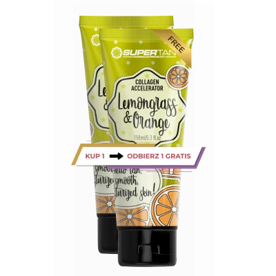 OUTLET SuperTan Lemongrass&Orange 150ml 1 + 1 GRATIS