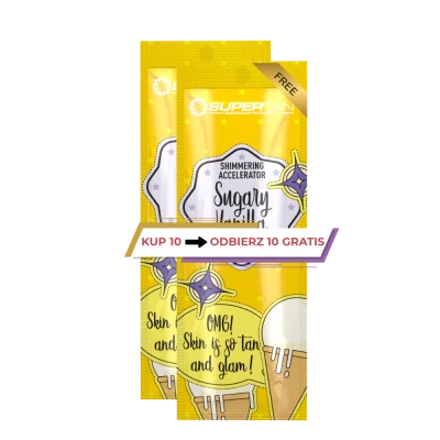 OUTLET SuperTan Sugary Vanilla 15ml 10 + 10 GRATIS